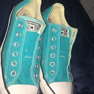 Turquoise Converse
